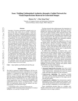 Yuan: Yielding Unblemished Aesthetics Through A Unified Network for Visual Imperfections Removal in Generated Images