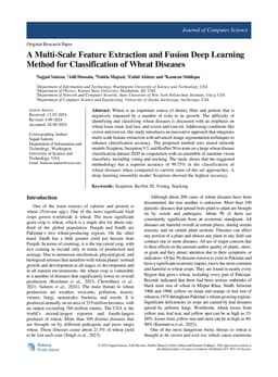 A Multi-Scale Feature Extraction and Fusion Deep Learning Method for Classification of Wheat Diseases