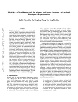 LDR-Net: A Novel Framework for AI-generated Image Detection via Localized Discrepancy Representation