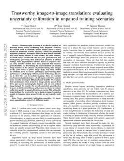 Trustworthy image-to-image translation: evaluating uncertainty calibration in unpaired training scenarios