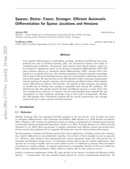 Sparser, Better, Faster, Stronger: Sparsity Detection for Efficient Automatic Differentiation