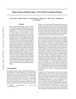 Rope to Nope and Back Again: A New Hybrid Attention Strategy