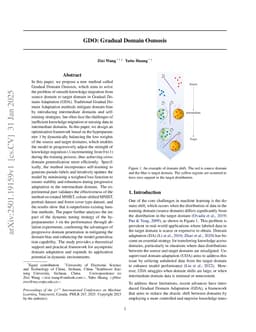 GDO: Gradual Domain Osmosis
