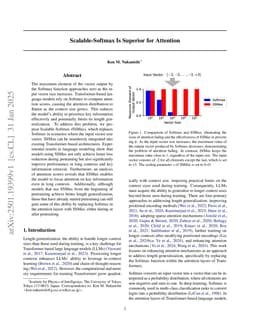 Scalable-Softmax Is Superior for Attention