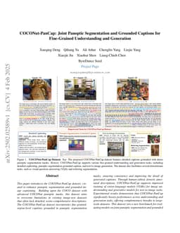 COCONut-PanCap: Joint Panoptic Segmentation and Grounded Captions for Fine-Grained Understanding and Generation