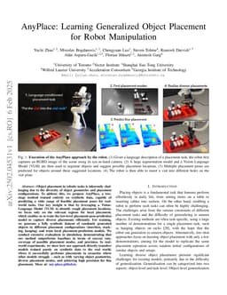 AnyPlace: Learning Generalized Object Placement for Robot Manipulation