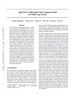 AppVLM: A Lightweight Vision Language Model for Online App Control