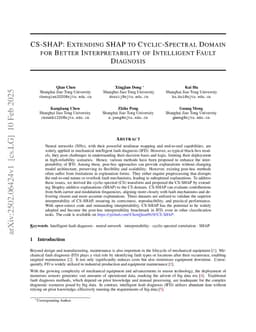 CS-SHAP: Extending SHAP to Cyclic-Spectral Domain for Better Interpretability of Intelligent Fault Diagnosis