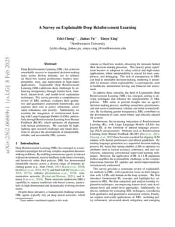 A Survey on Explainable Deep Reinforcement Learning