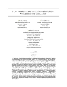 LLMs for Drug-Drug Interaction Prediction: A Comprehensive Comparison
