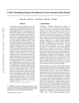 LASP-2: Rethinking Sequence Parallelism for Linear Attention and Its Hybrid