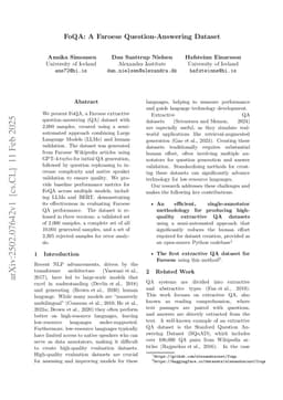 FoQA: A Faroese Question-Answering Dataset