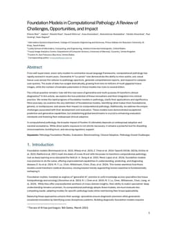 Foundation Models in Computational Pathology: A Review of Challenges, Opportunities, and Impact