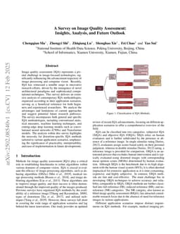 A Survey on Image Quality Assessment: Insights, Analysis, and Future Outlook