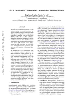 DiSCo: Device-Server Collaborative LLM-Based Text Streaming Services