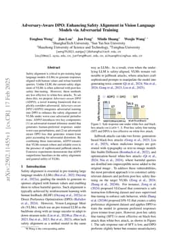 Adversary-Aware DPO: Enhancing Safety Alignment in Vision Language Models via Adversarial Training