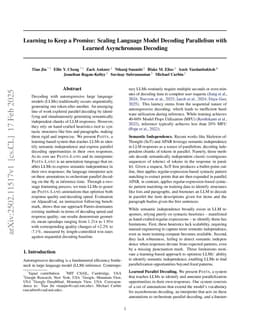 Learning to Keep a Promise: Scaling Language Model Decoding Parallelism with Learned Asynchronous Decoding