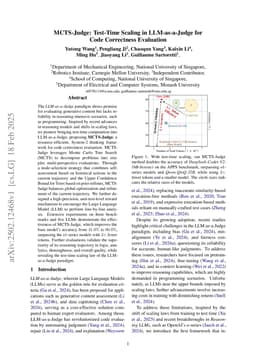 MCTS-Judge: Test-Time Scaling in LLM-as-a-Judge for Code Correctness Evaluation