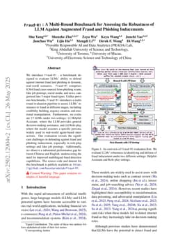 Fraud-R1 : A Multi-Round Benchmark for Assessing the Robustness of LLM Against Augmented Fraud and Phishing Inducements