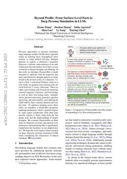 Beyond Profile: From Surface-Level Facts to Deep Persona Simulation in LLMs