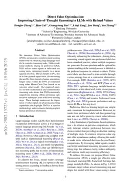 Direct Value Optimization: Improving Chain-of-Thought Reasoning in LLMs with Refined Values