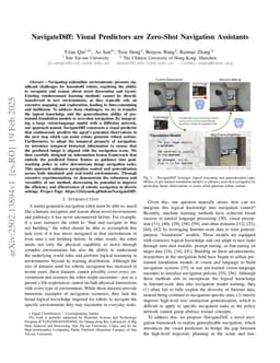 NavigateDiff: Visual Predictors are Zero-Shot Navigation Assistants