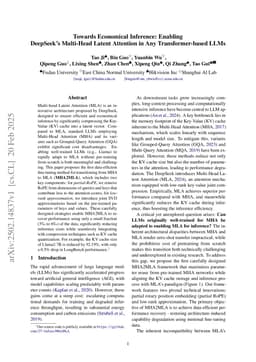 Towards Economical Inference: Enabling DeepSeek's Multi-Head Latent Attention in Any Transformer-based LLMs