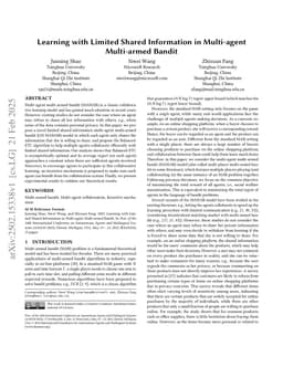 Learning with Limited Shared Information in Multi-agent Multi-armed Bandit