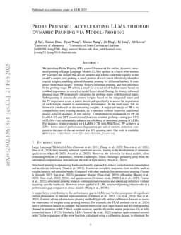 Probe Pruning: Accelerating LLMs through Dynamic Pruning via Model-Probing