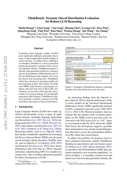ThinkBench: Dynamic Out-of-Distribution Evaluation for Robust LLM Reasoning