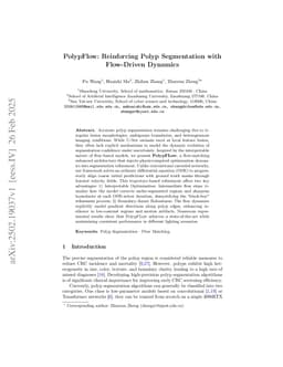 PolypFlow: Reinforcing Polyp Segmentation with Flow-Driven Dynamics