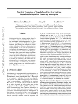 Overcoming Dependent Censoring in the Evaluation of Survival Models