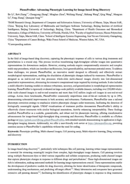 PhenoProfiler: Advancing Phenotypic Learning for Image-based Drug Discovery