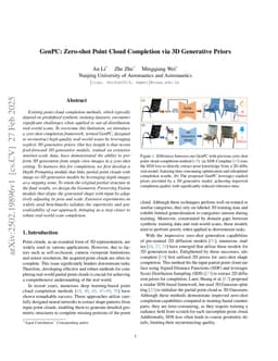 GenPC: Zero-shot Point Cloud Completion via 3D Generative Priors