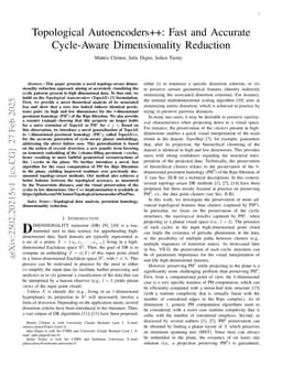 Topological Autoencoders++: Fast and Accurate Cycle-Aware Dimensionality Reduction