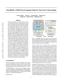 TimesBERT: A BERT-Style Foundation Model for Time Series Understanding