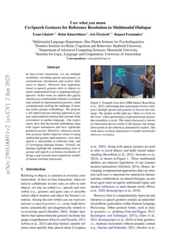I see what you mean: Co-Speech Gestures for Reference Resolution in Multimodal Dialogue