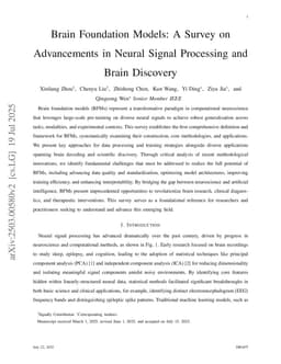Brain Foundation Models: A Survey on Advancements in Neural Signal Processing and Brain Discovery