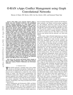 O-RAN xApps Conflict Management using Graph Convolutional Networks