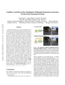 GoalFlow: Goal-Driven Flow Matching for Multimodal Trajectories Generation in End-to-End Autonomous Driving