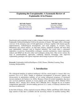 Explaining the Unexplainable: A Systematic Review of Explainable AI in Finance