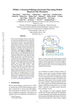 PFDial: A Structured Dialogue Instruction Fine-tuning Method Based on UML Flowcharts