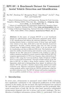 RFUAV: A Benchmark Dataset for Unmanned Aerial Vehicle Detection and Identification