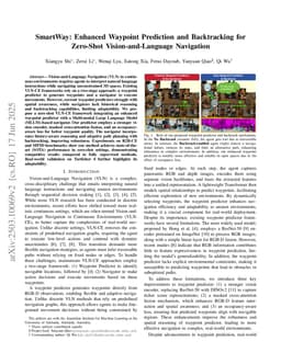 SmartWay: Enhanced Waypoint Prediction and Backtracking for Zero-Shot Vision-and-Language Navigation