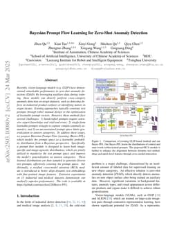 Bayesian Prompt Flow Learning for Zero-Shot Anomaly Detection