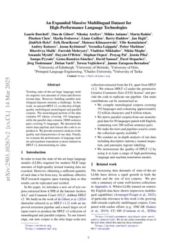 An Expanded Massive Multilingual Dataset for High-Performance Language Technologies (HPLT)