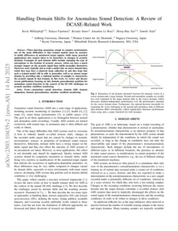 Handling Domain Shifts for Anomalous Sound Detection: A Review of DCASE-Related Work