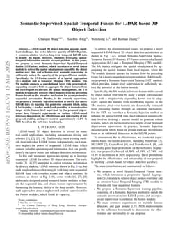 Semantic-Supervised Spatial-Temporal Fusion for LiDAR-based 3D Object Detection