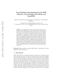 Cross-Platform Benchmarking of the FHE Libraries: Novel Insights into SEAL and Openfhe