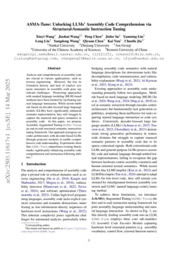 ASMA-Tune: Unlocking LLMs' Assembly Code Comprehension via Structural-Semantic Instruction Tuning